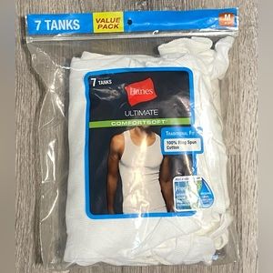 NEW Men’s Hanes Ultimate ComfortSoft Tanks (6-Pack)